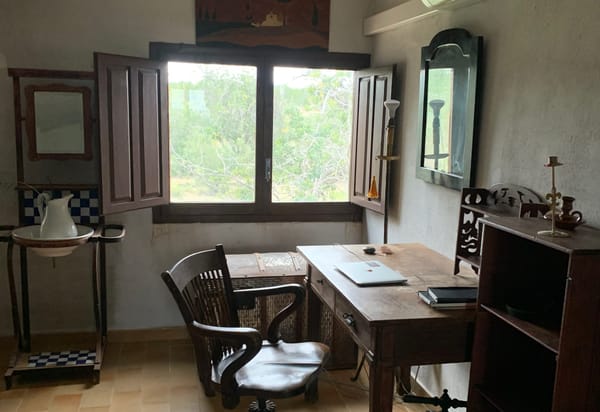 Notes from a DIY writing residency